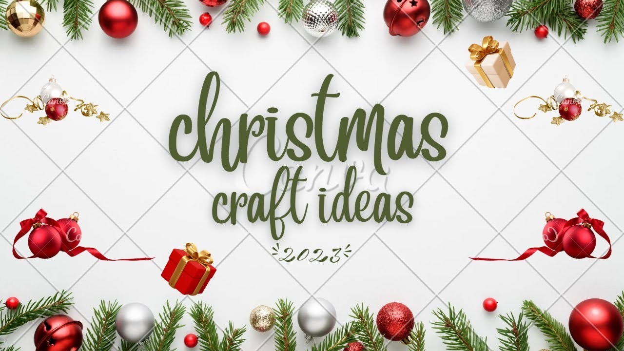 CHRISTMAS CRAFT IDEAS ????2023????AFFORDABLE CHRISTMAS CRAFT IDEAS STEP BY STEP????BADIM ART AND CRAFTS