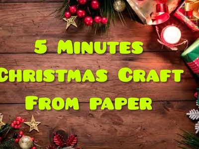 Christmas crafts for kids | Christmas crafts with paper | Easy crafts for Christmas | Christmas star