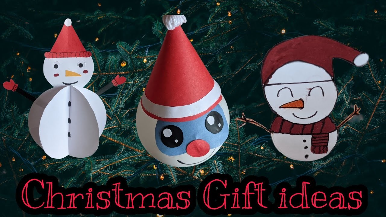 Christmas Gift ideas | Balloon Santa Claus |craft | charisma  |