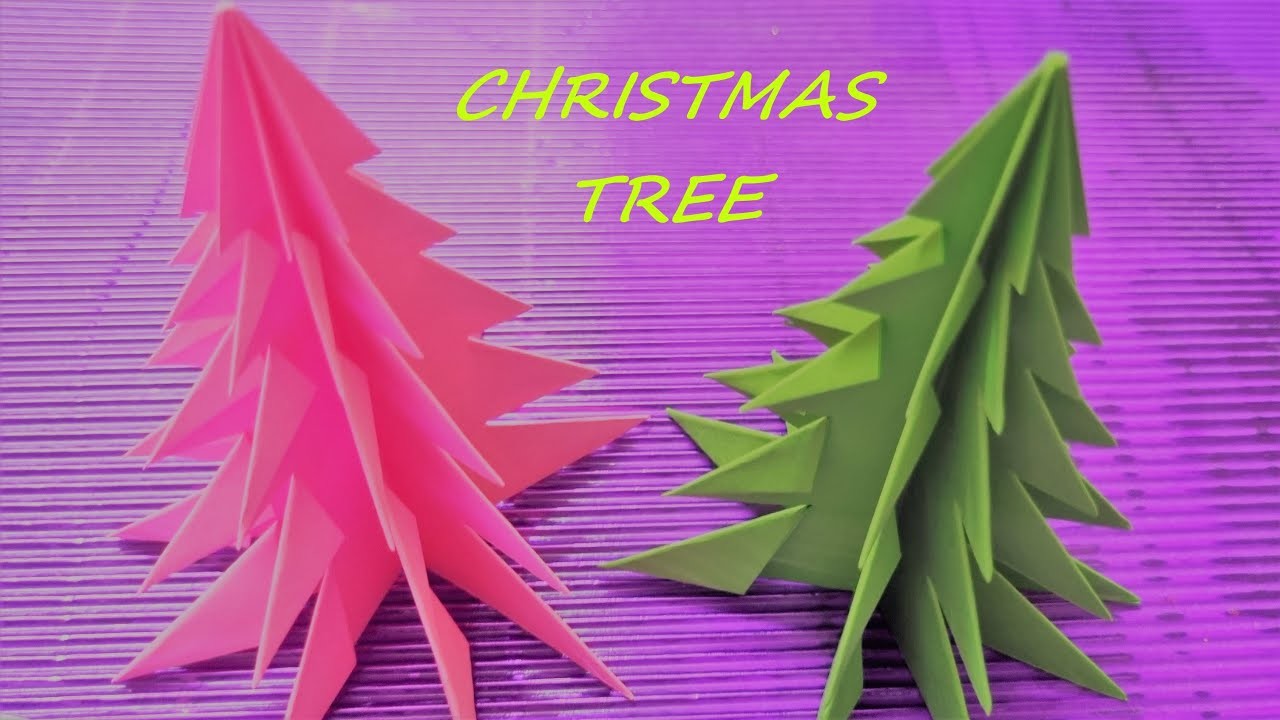 Christmas Tree tutorial for Beginners #craftideas #christmas  #kids #santaclaus