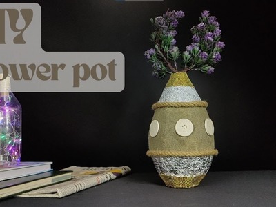 Creative Flower Pot using Plastic Bottle | DIY Home Decorating Ideas