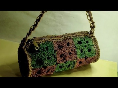 #crochet makeup bag _ how to crochet makeup bag  #easycrochet #howtocrochet #howtoknit #motif