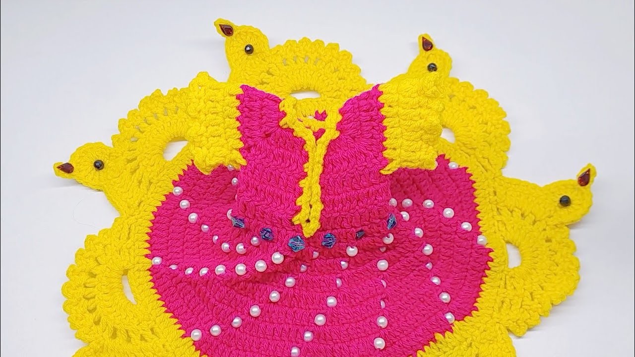 Crochet new dress for laddu gopal | crochet dress | Kanha ji ki dress | Crochet dress for kanha ji
