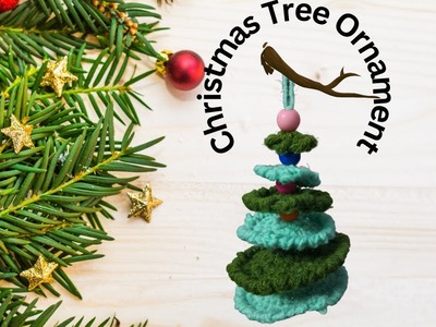 Crochet Tree Ornament | Christmas Tree Ornament | Crochet Tutorial In English | Club Crafteria