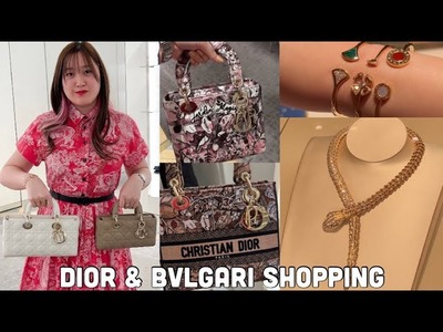 Dior & Bvlgari Shopping- New Small Size Lady D-Joy Bag, Lunar New Year Bags, Bvlgari Serpenti