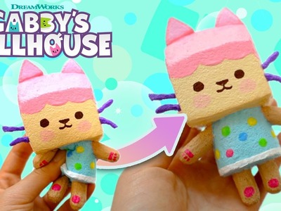 DIY Baby Box & Kitty Fairy Squishy! | GABBY'S DOLLHOUSE