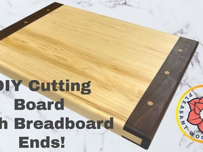 DIY Cutting Board With Breadboard Ends