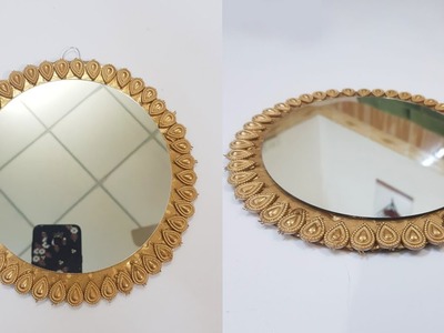 DIY Decorative Round Mirror Wall Décor!