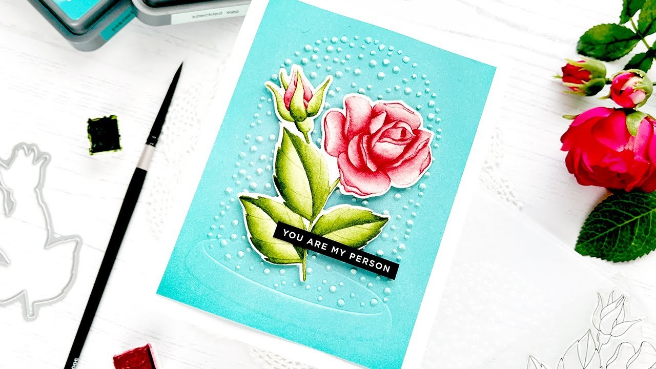 DIY Enchanted Beauty Rose Card: Send to Your Love!