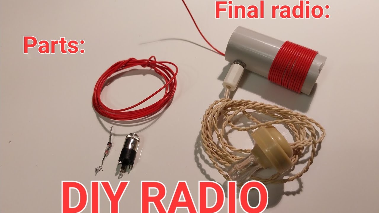 DIY homemade Radio #radio #shortwaveradio #prepper