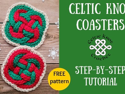 Easy Beginner Crochet Project - with a Celtic Knot!