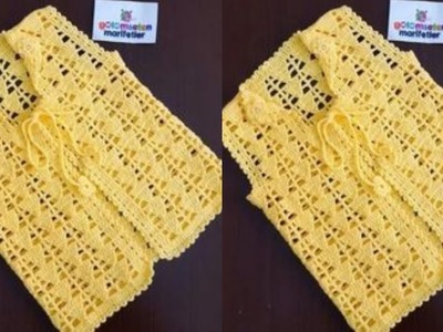 Easy Fast Crochet Women Vest New Style Pattern