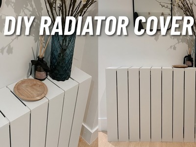 How To Build A Modern Slat DIY Radiator Cover