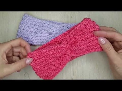 How to Crochet a Headband - Easy Tutorial - CROCHET with ME