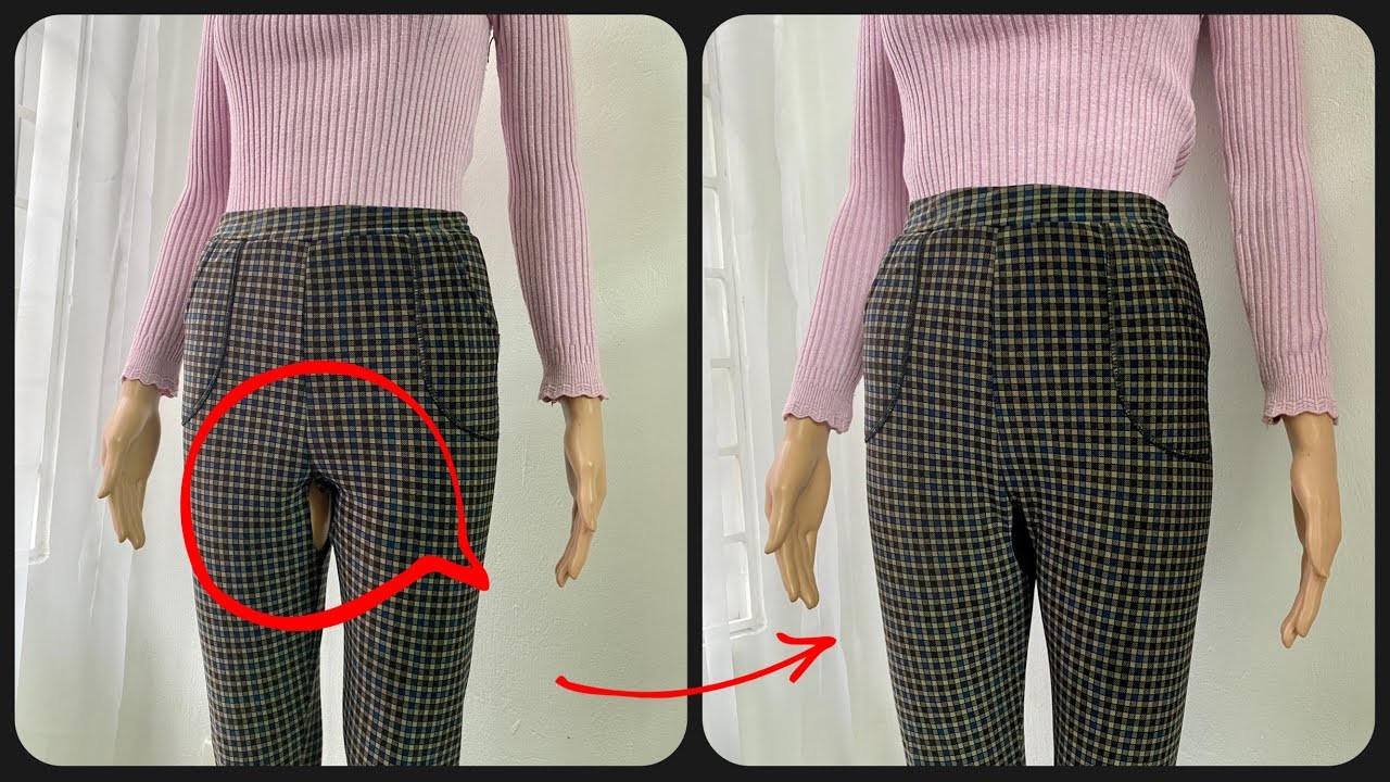???? How to fix frequent crotch tearing #sewingtips, #sewingtricks