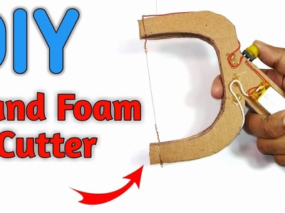 How to make Foam cutter at home | DIY