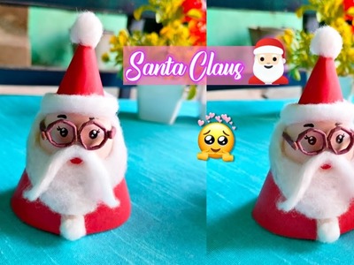 How to make santa claus with paper ???? | Santa claus craft ideas | Christmas craft ???? | Paper craft