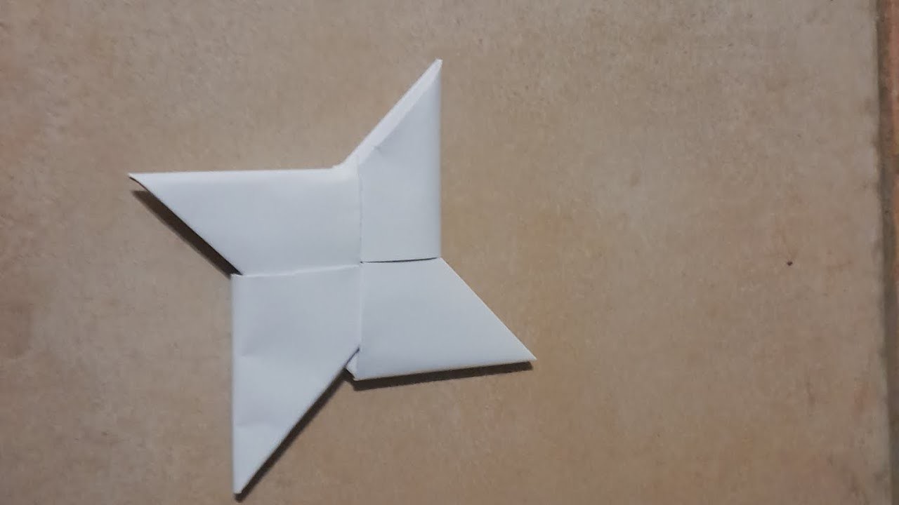 How to Make Shuriken en Paper