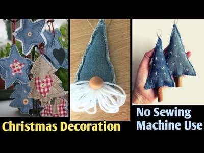 HOW TO SEW CHRISTMAS DECORATION IDEAS.CHRISTMAS CRAFT FOR KIDS.CHRISTMAS TREE DECORATION@top3world