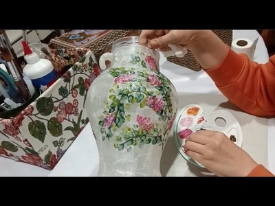 Ideas decoración jarrón con flores DIY | Decoration idea flowervase DIY