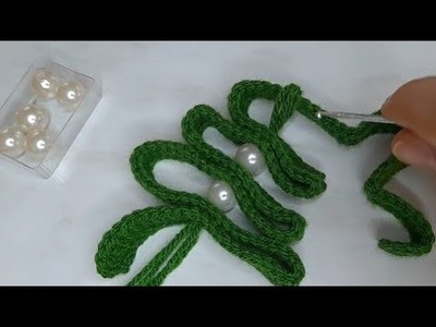 Incredible ????super easy crochet decoration for Christmas ????????