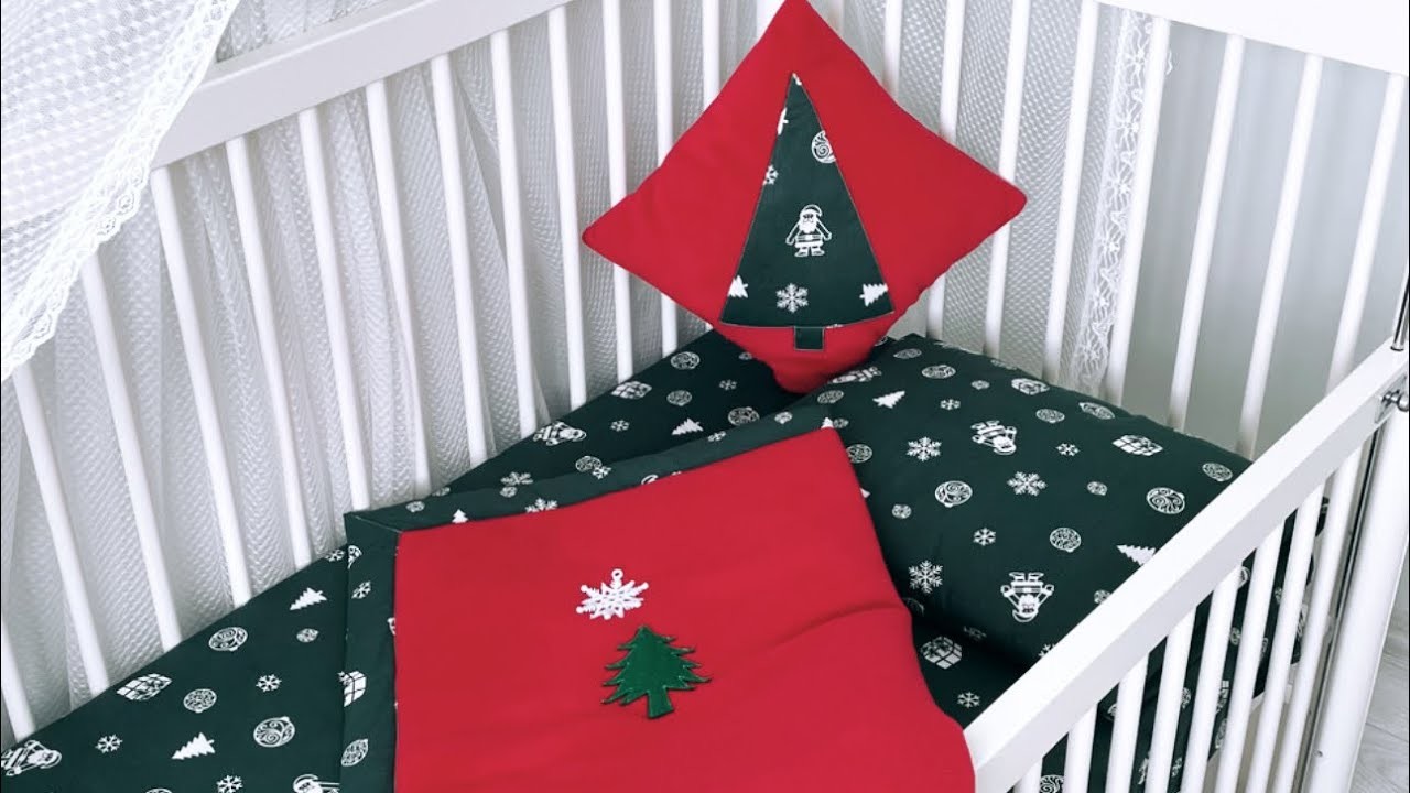 Make a Christmas Concept Fleece Blanket - How to Make a Blanket? ☃️????