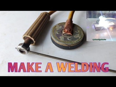 Make a Welding at home.Amazing diy tool