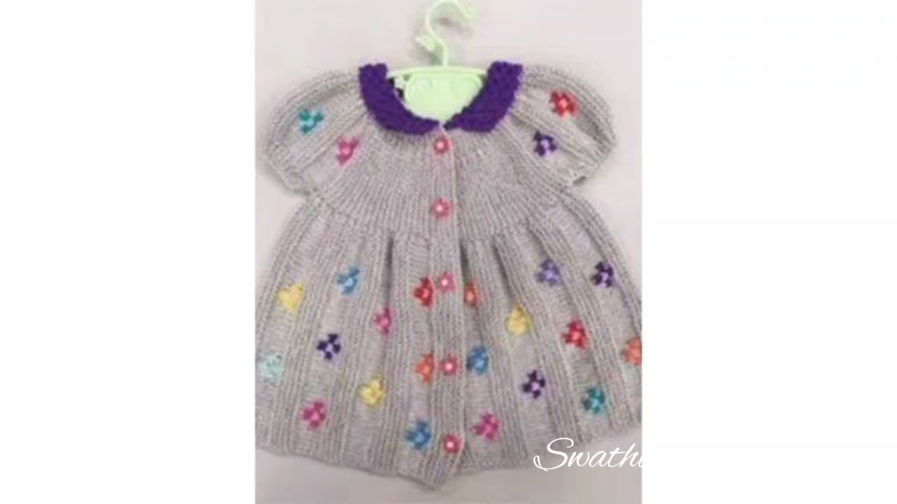 Most Beautiful Stylish Baby Girl handmade crochet frock designs ????????????????