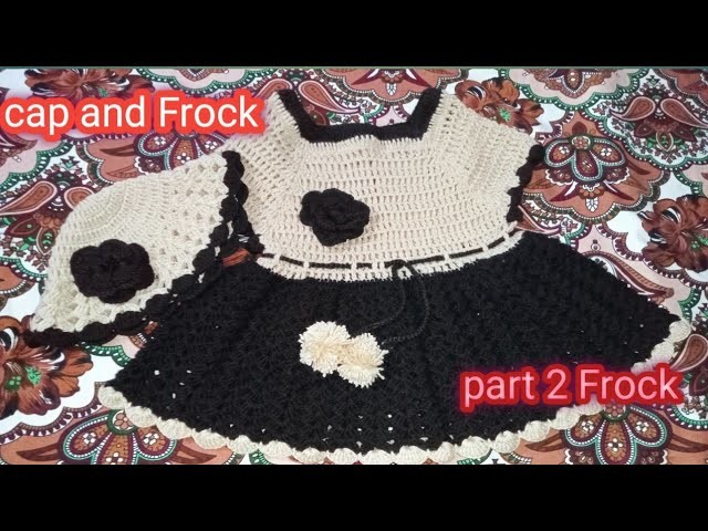 Part 2 Easy Fast Baby Frock  chrochet  in urdu #craftandcrochet #5