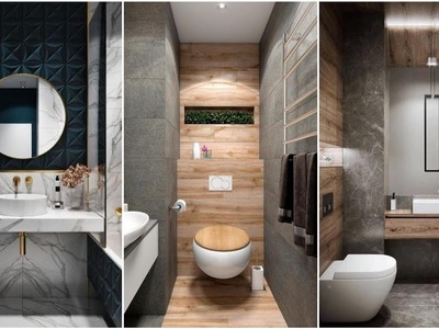 Powder Bathroom Decorating Ideas For Modern Home Bathroom Interior | Best Half Bathroom Design Ideas