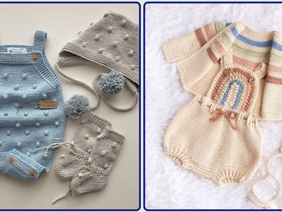 Ravishing & Stunning Crochet Handmade Baby Rompers Ideas _ Crochet Knitted Patterns