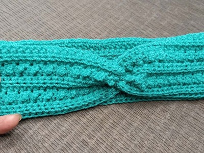 Super easy Very Beautiful Crochet Headband Design 2022