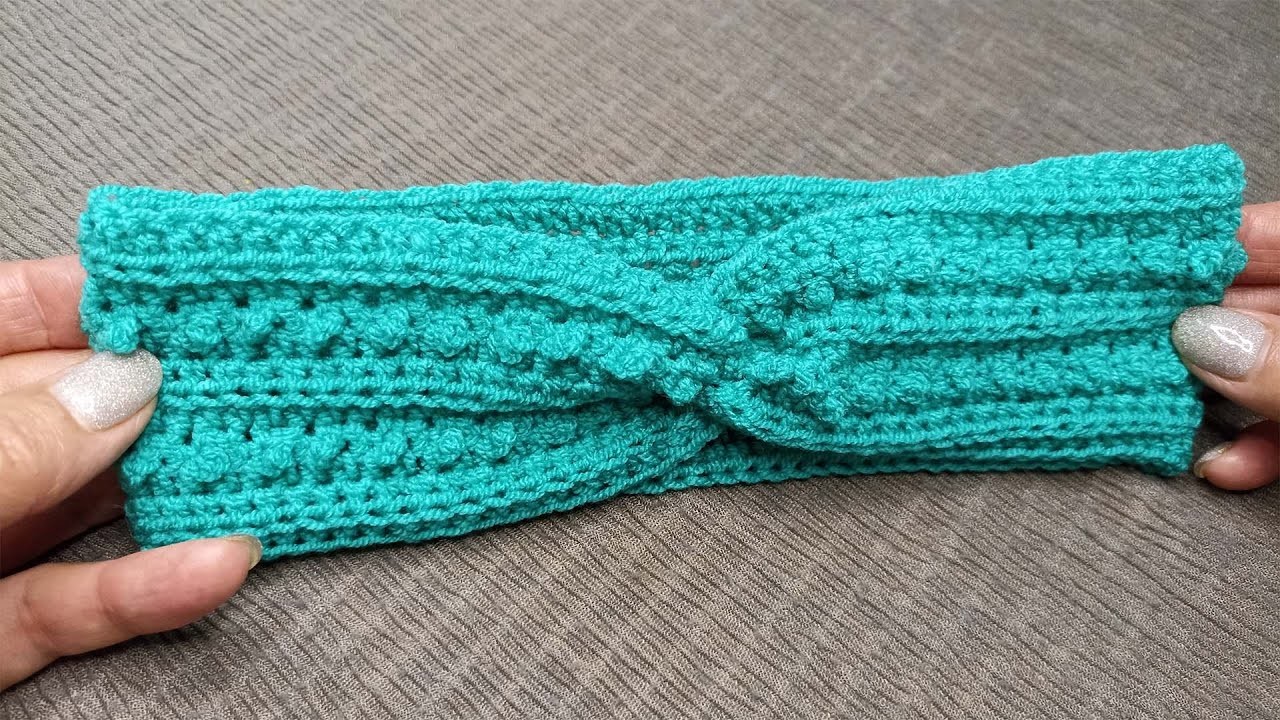 Super easy Very Beautiful Crochet Headband Design 2022