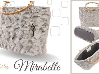 TUTORIAL; Borsa "Mirabelle" tote bag crochet