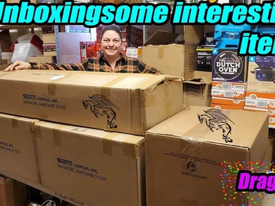 Unboxing some interesting items and we found dragons? Check it out.