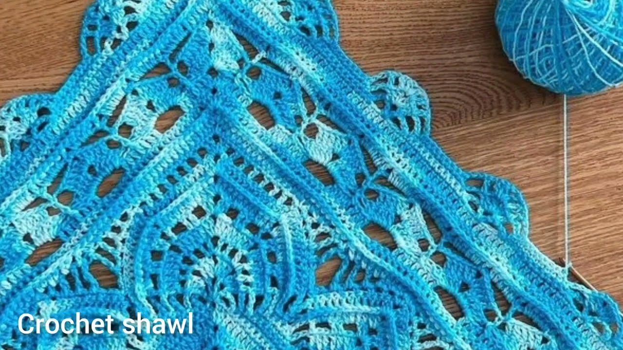 Wonderful, Easy, Showy, 60 triangle shawl models. knitting shawl models. crochet shawl models