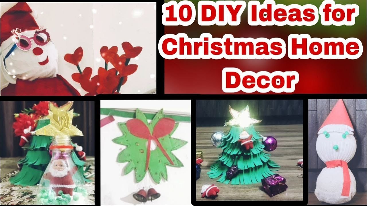 10 Creative???? DIY Ideas for Christmas ????????Theme Home Decor.Easy to craft.Christmas Decoration 2022????????.