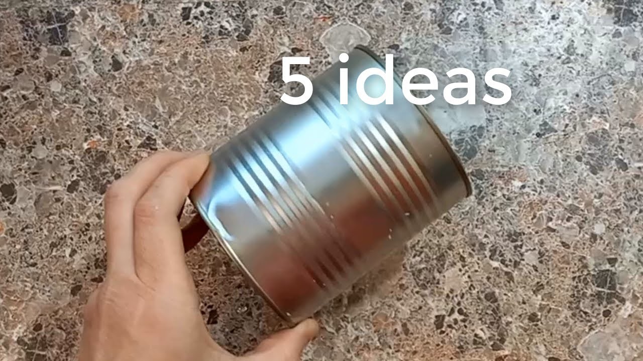 5 SUPER IDEAS for cans, you will be amazed by what I shoot!