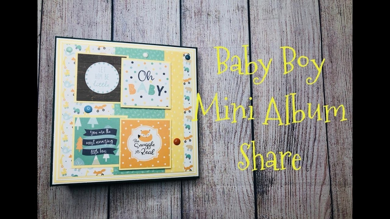 6x6 Baby Boy Mini Album