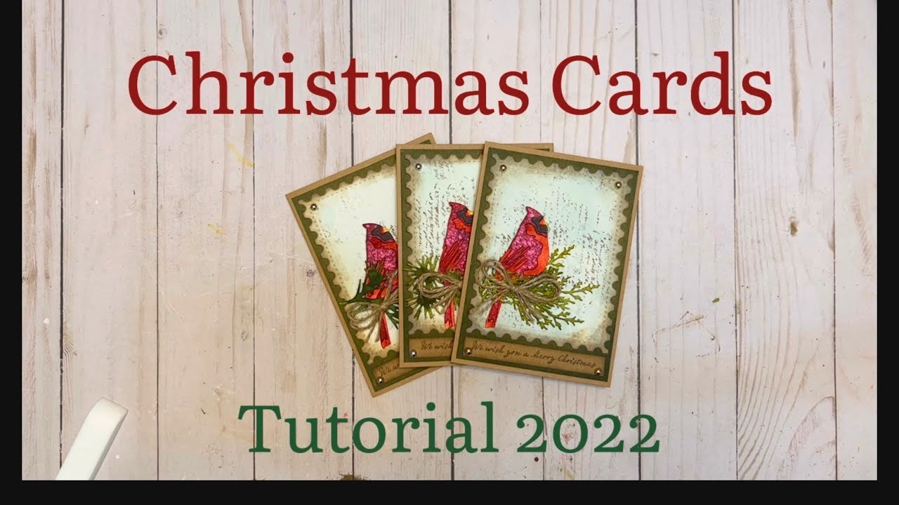 Christmas Card tutorial!