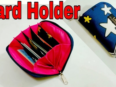 DIY: How To Make Card Case, Card Holder Tutorial By Anamika Mishra. .