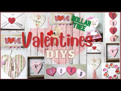 Dollar Tree Valentines DIYS ❤ Easy &  Budget Friendly