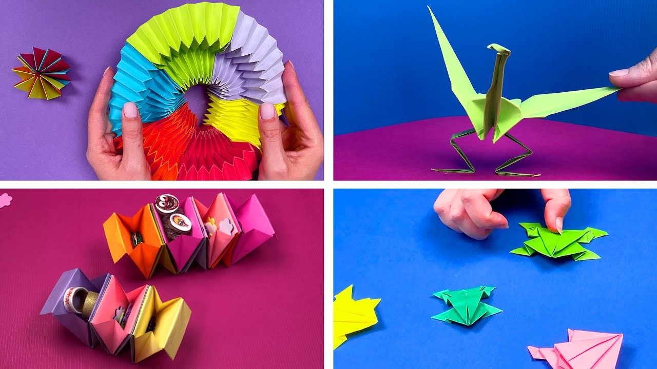 Easy Origami Ideas to Try - Learn How to Fold Incredible Paper Toys in Minutes