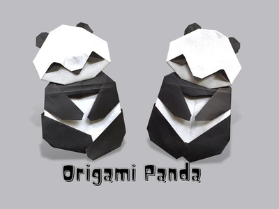 Easy Origami Panda Tutorial- Easy origami for beginner- Paper craft for kids- Easy origami animal