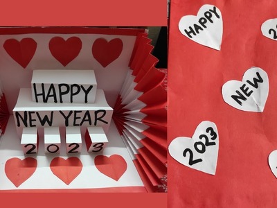 Happy New Year 2023 | New Year Craft Ideas | Pitha Recipe (Cake) | Craft | acookingcraft