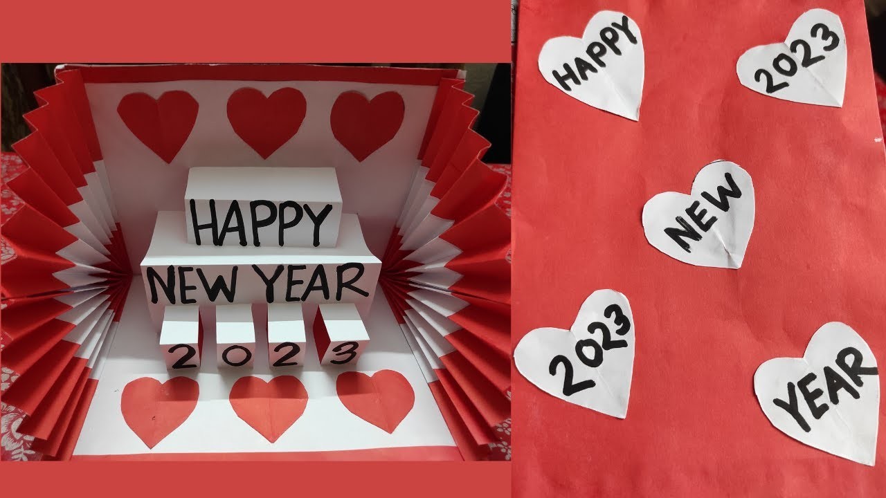 Happy New Year 2023 | New Year Craft Ideas | Pitha Recipe (Cake) | Craft | acookingcraft