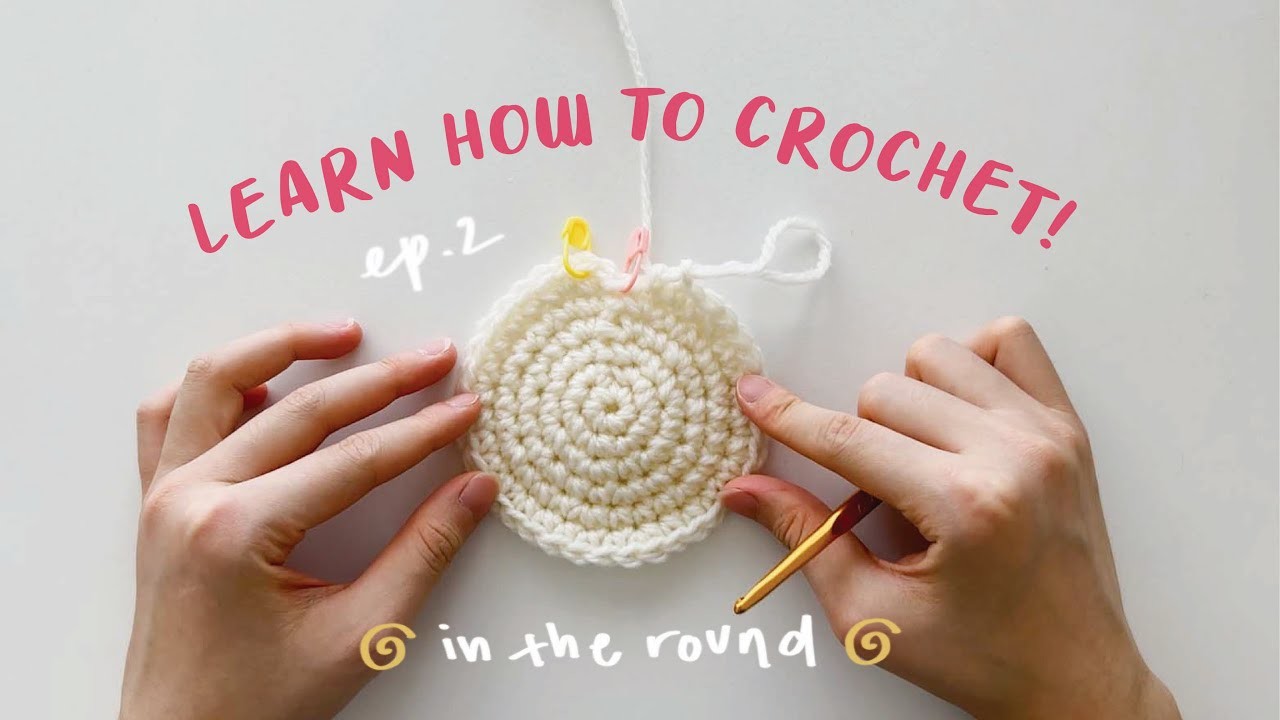 How to Crochet for Absolute Beginners: Crochet Circle (Part 2) | da-Mira