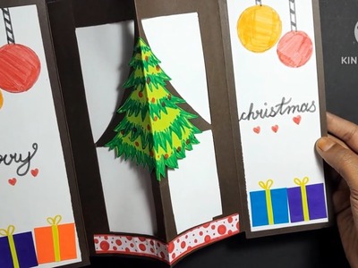 How to make Christmas card|| 3D Christmas card ????||merry Christmas ????#youtube #craft #christmas