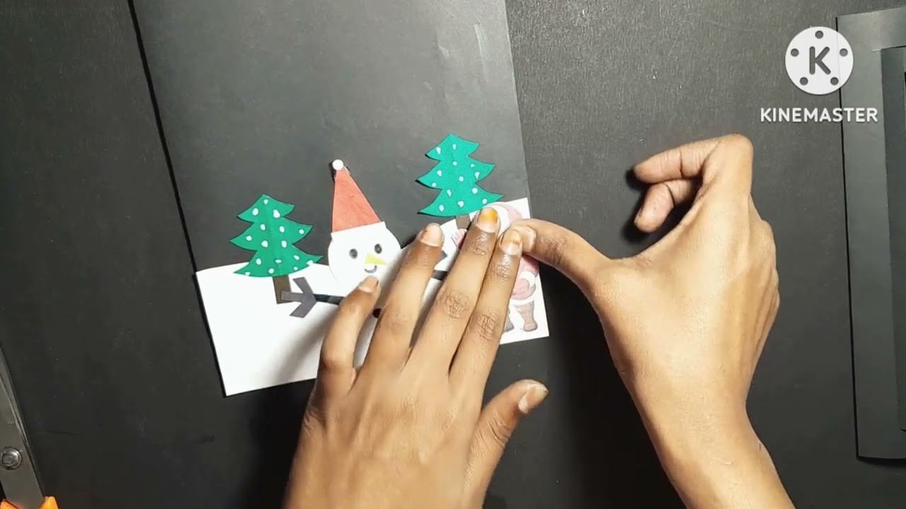 How to make Christmas card|| merry Christmas ????||Christmas card||#craft #christmas #youyube #