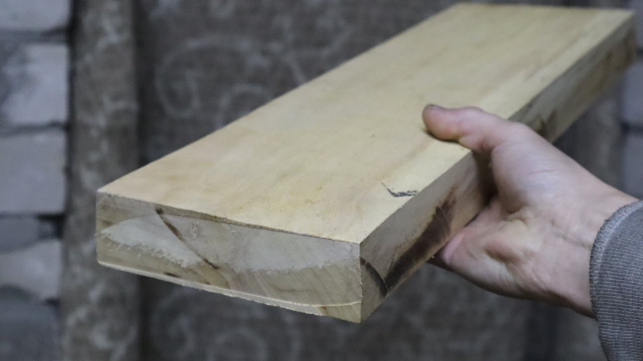 Interesting New Year's idea made of wood with your own hands. DIY